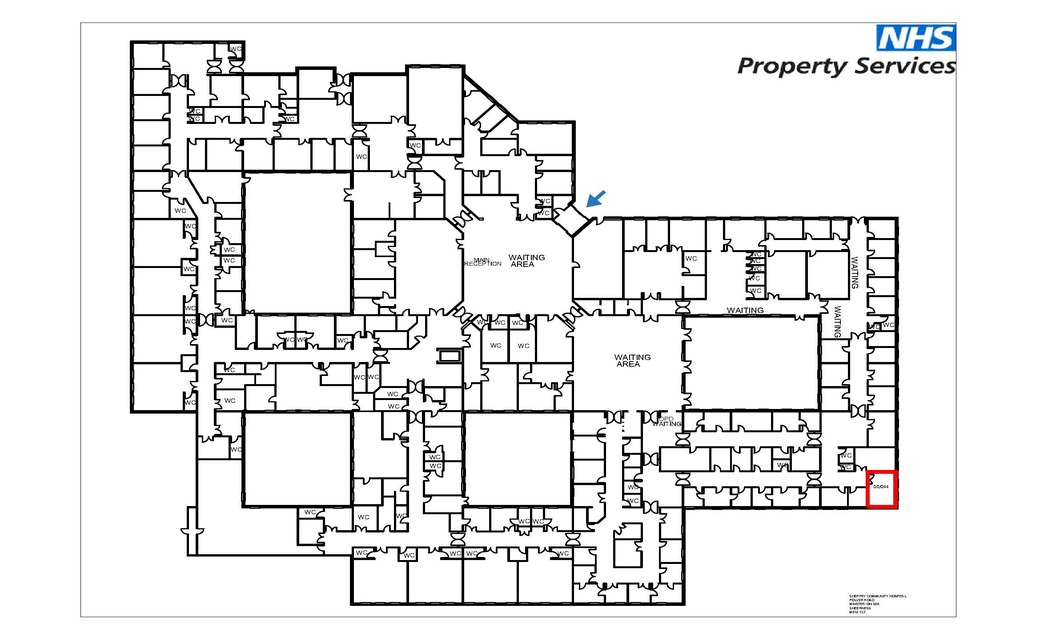 Endoscopy Room 01AG49/50 Sheppey Community Hospital NHS Property
